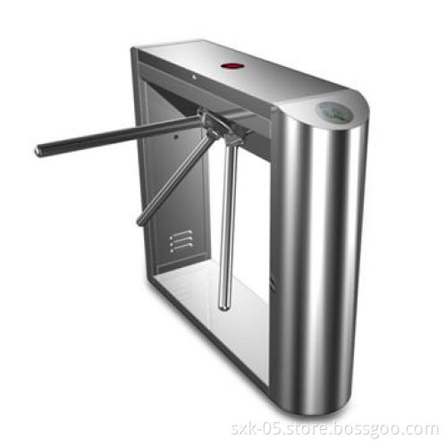 Bridge-type Tripod Turnstile with Round Curved Design and Two Ways Access